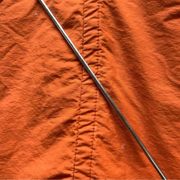 Eileen Fisher Vibrant Orange Windbreaker women’s small petite - Picture 10 of 15